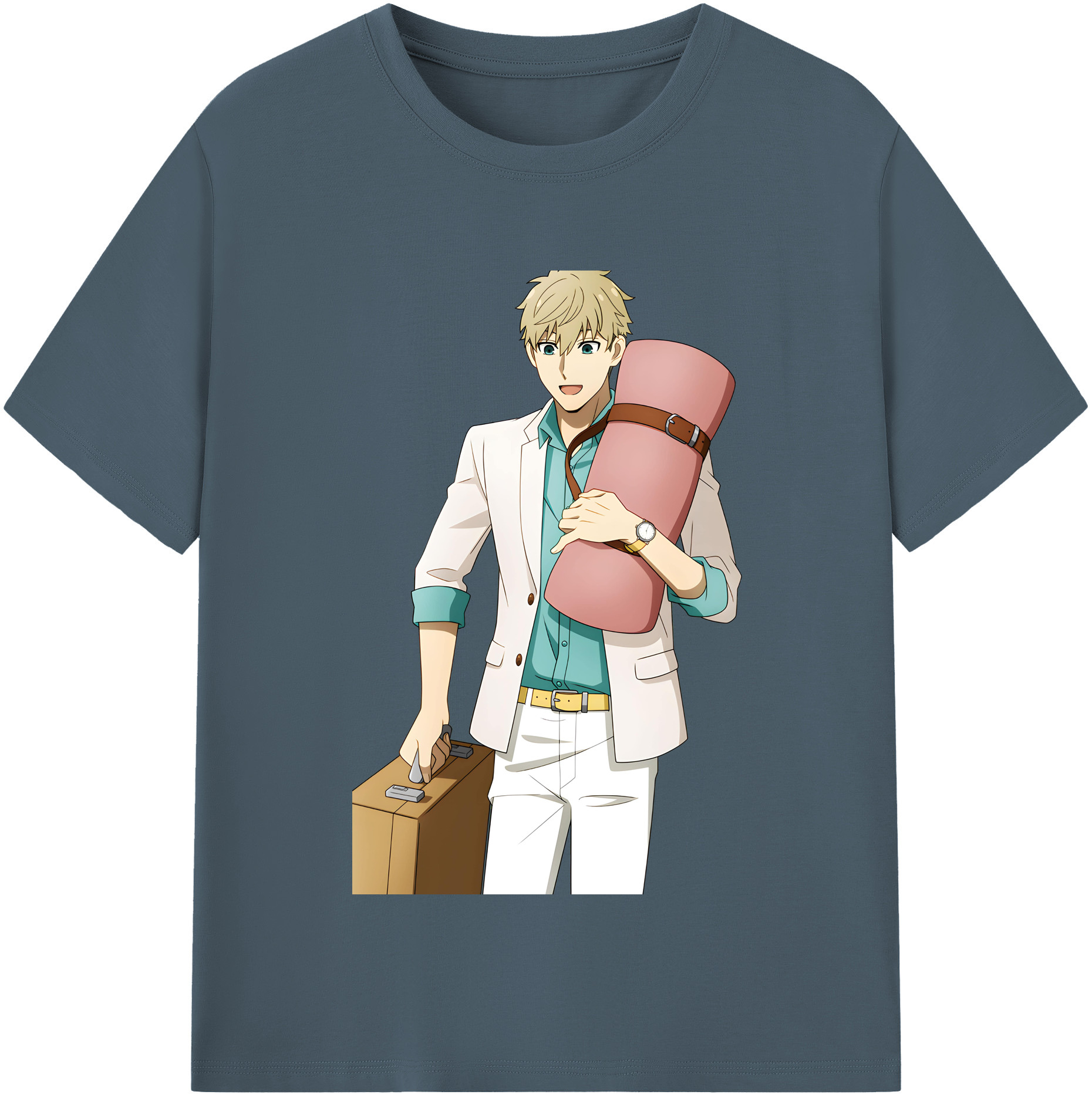 （画像用） SPY×FAMILY间谍家家酒 綿100％半袖Tシャツ（フロントプリント）